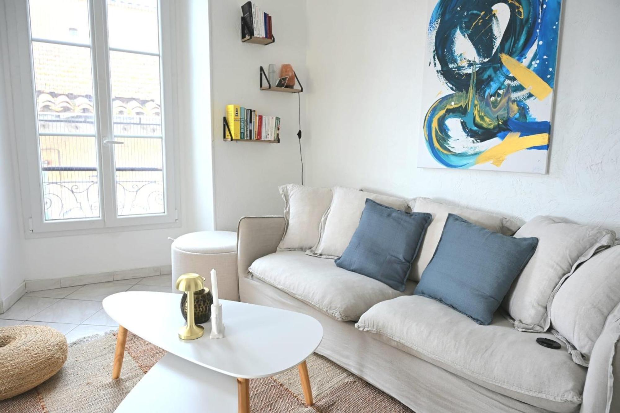 The Seaside Serenity - Calm & Charming Bay View Flat - Heart Of Villefranche Exterior foto