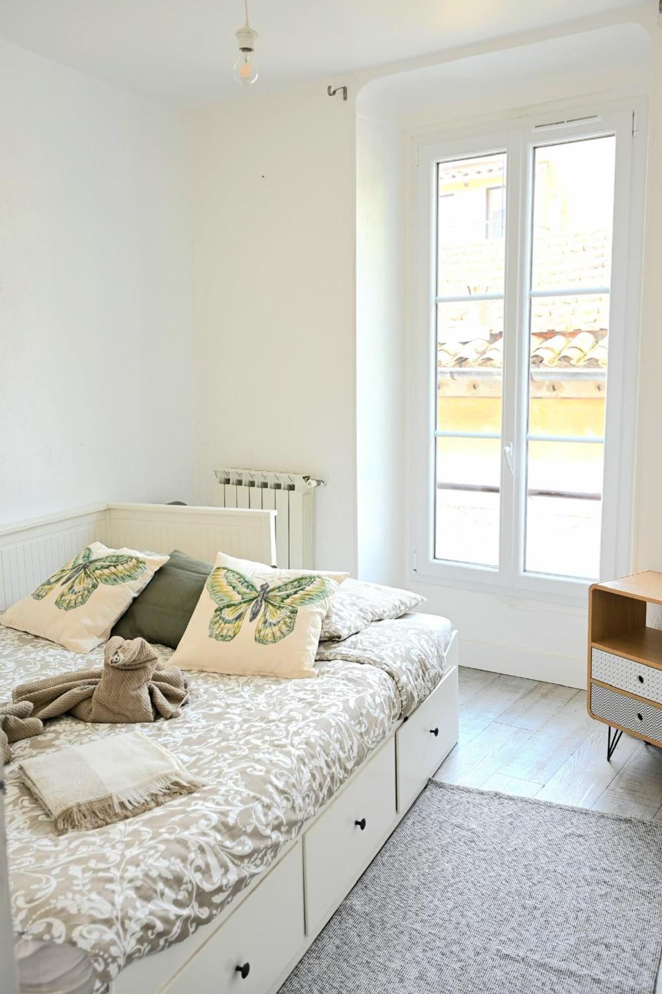 The Seaside Serenity - Calm & Charming Bay View Flat - Heart Of Villefranche Exterior foto